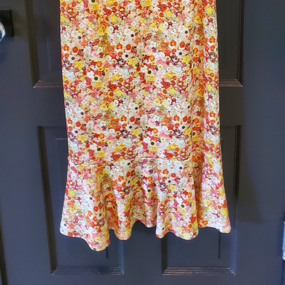 Hutch Bustier Midi Dress Ditsy Floral - Picture 3 of 3